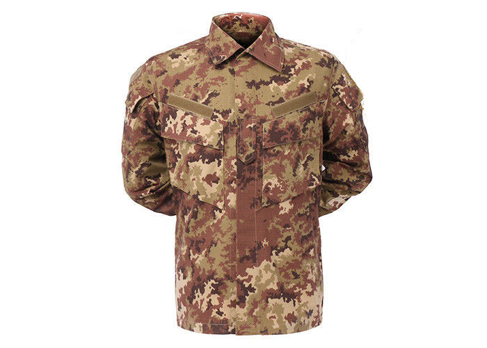 100 پنبه ارتش دیجیتال Camo یکنواخت لباس نظامی یکپارچه طراحی خود را سوریه چشم